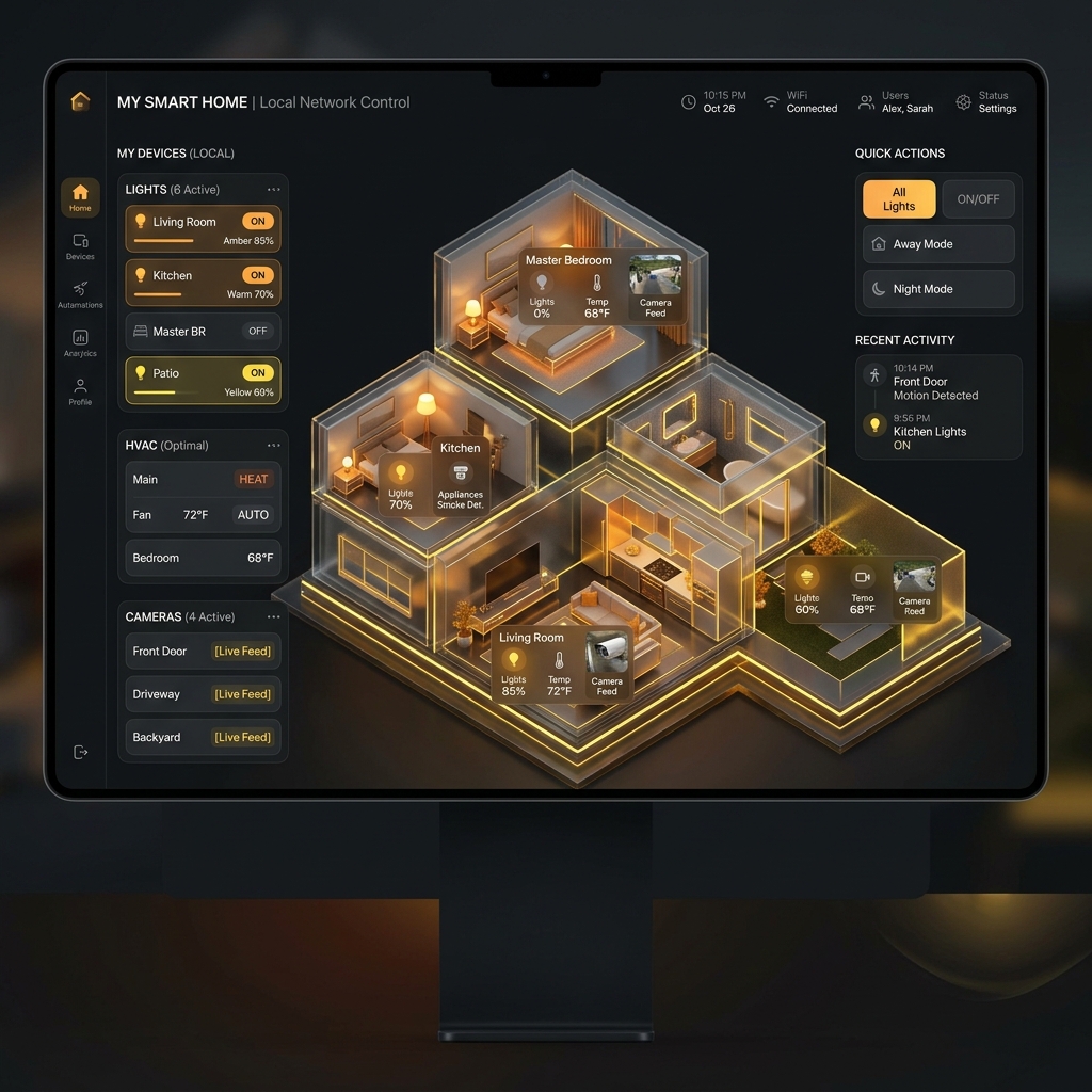dHome UI